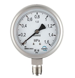 Коррозионностойкие  виброустойчивые манометры  безопасного S исполнения