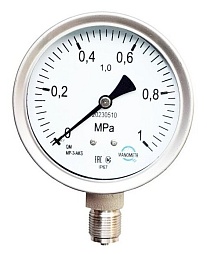 Коррозионностойкие манометры с повышенной безопасностью
